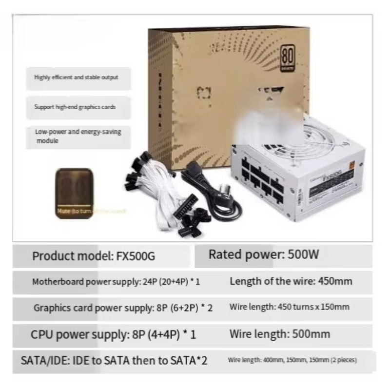 Op voorraad 750W/850W SFX voed - 850W Sfx Power Supply 80 Plus Gold recensie en prijs